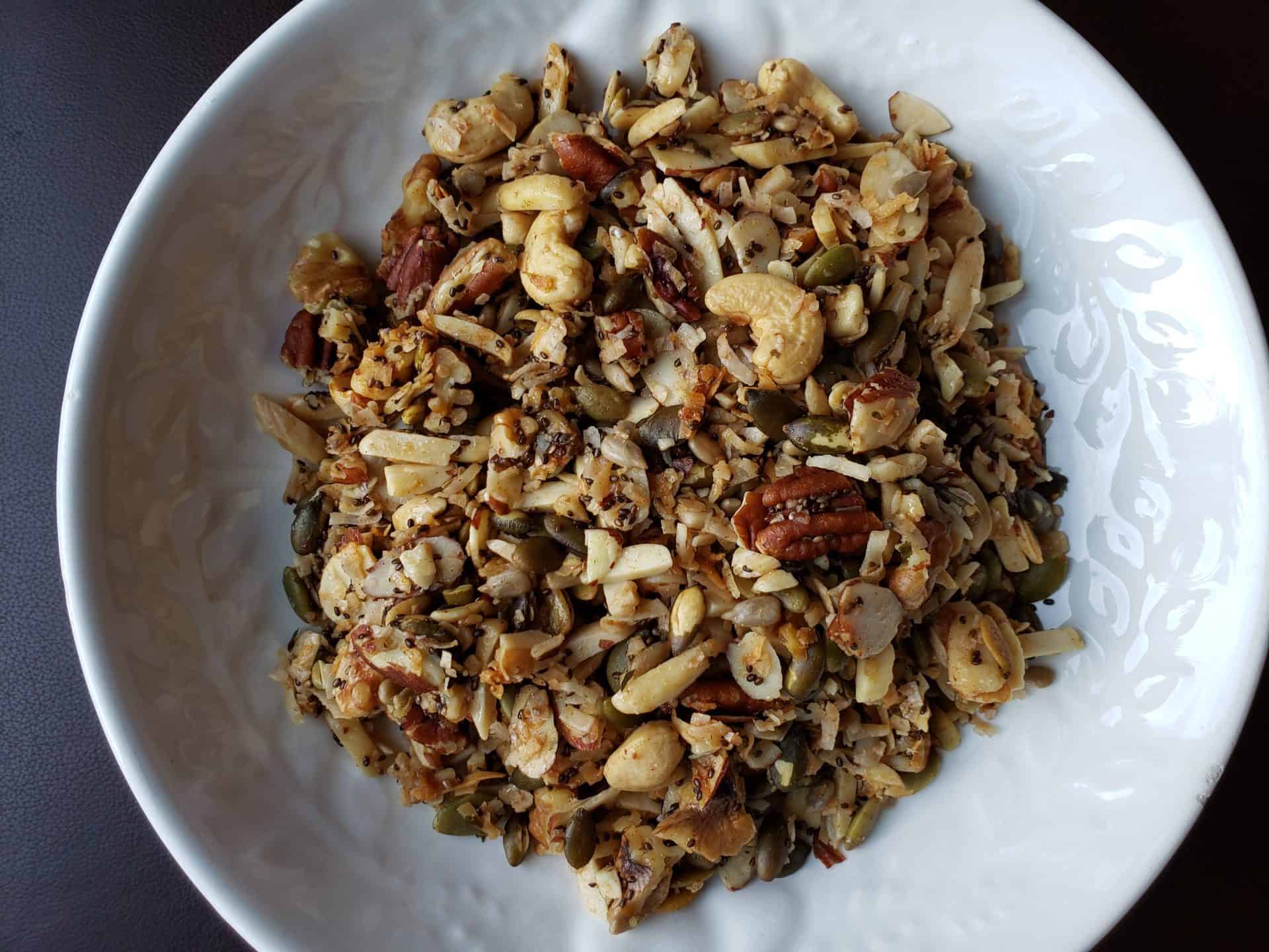 Homemade granola