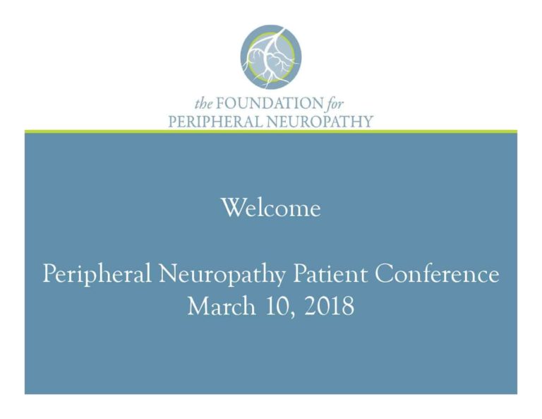 Peripheral Neuropathy Patient Conference (Washington, DC)